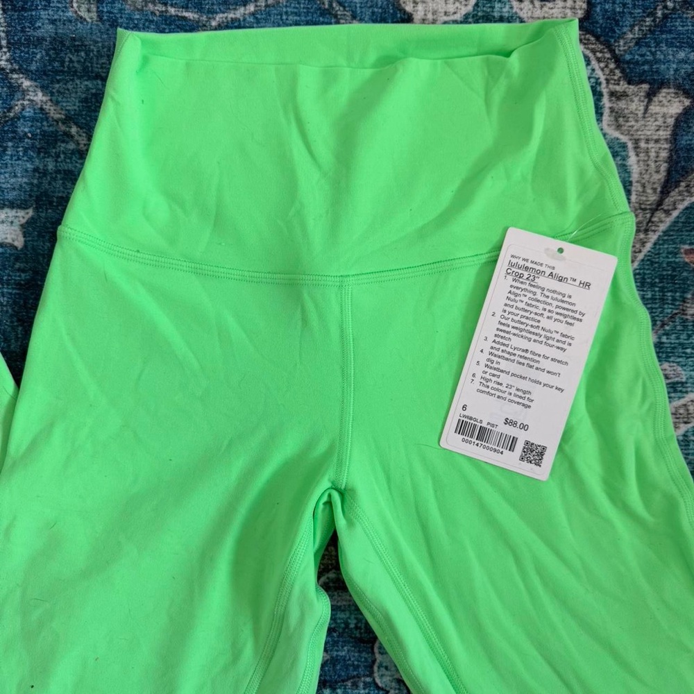 Lululemon high-rise Align leggings in pistachio - Picture 2 of 6